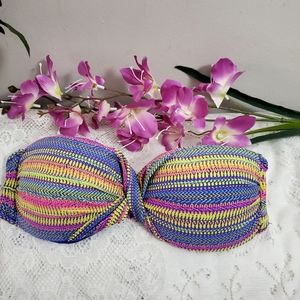 🌞 3/$30 Colorful Strapless top swim wear